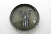 NEW Belt Buckle Silver Metal Grey Skeleton Skull Motorcycle Biker Bones Men